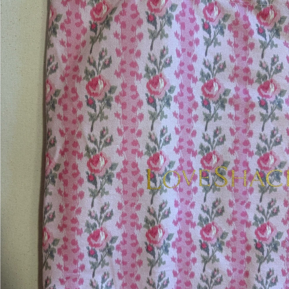 LoveShackFancy Pink Floral Tote - Picture 3 of 6